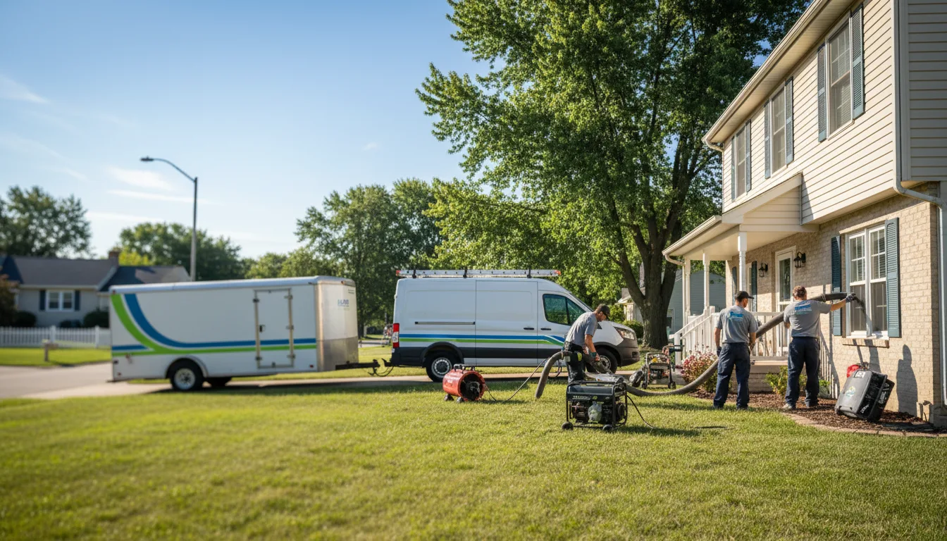 Flooded Basement Restoration And Cleanup With Repair in Okoboji, IA near me